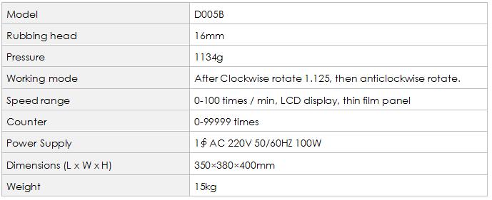 D005B Электронный ротационный счетчик AATCC