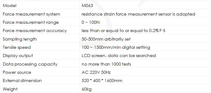 Тестер проскальзывания молнии M098