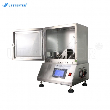 45 degree flammability tester